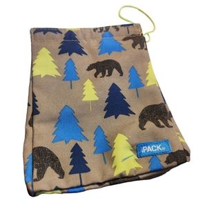 Isolated snack lunch bag ipack